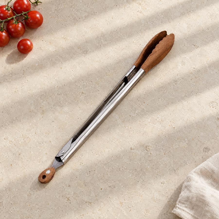 Acacia Kitchen Tongs