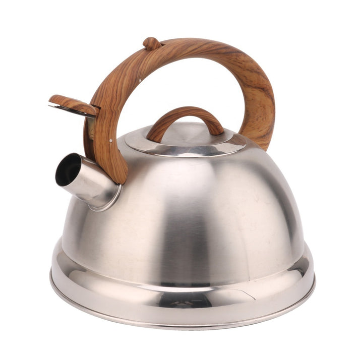 Kettle with the whistle cap open